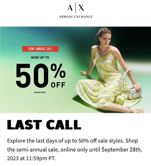 ������� Armani Exchange �� ���!