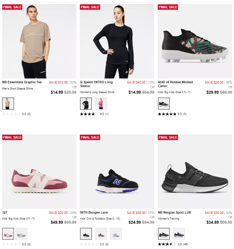 ������� NEW BALANCE �� ���! !������!