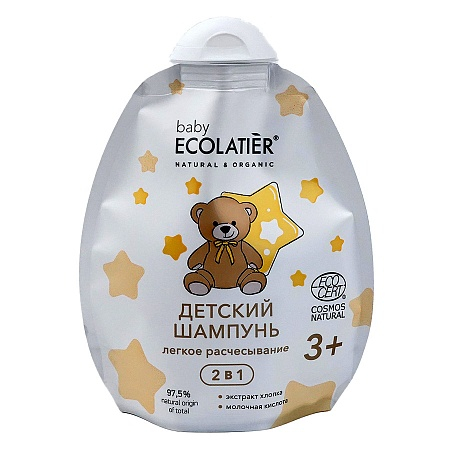 Ecolatier baby/0947/ ������� ������� 2 � 1 "������ ������������" BABY 3+ (Ecocert), 250 �� ���-���        ��-���� ������� ����: 160.36 �   �����: Ecolatier  