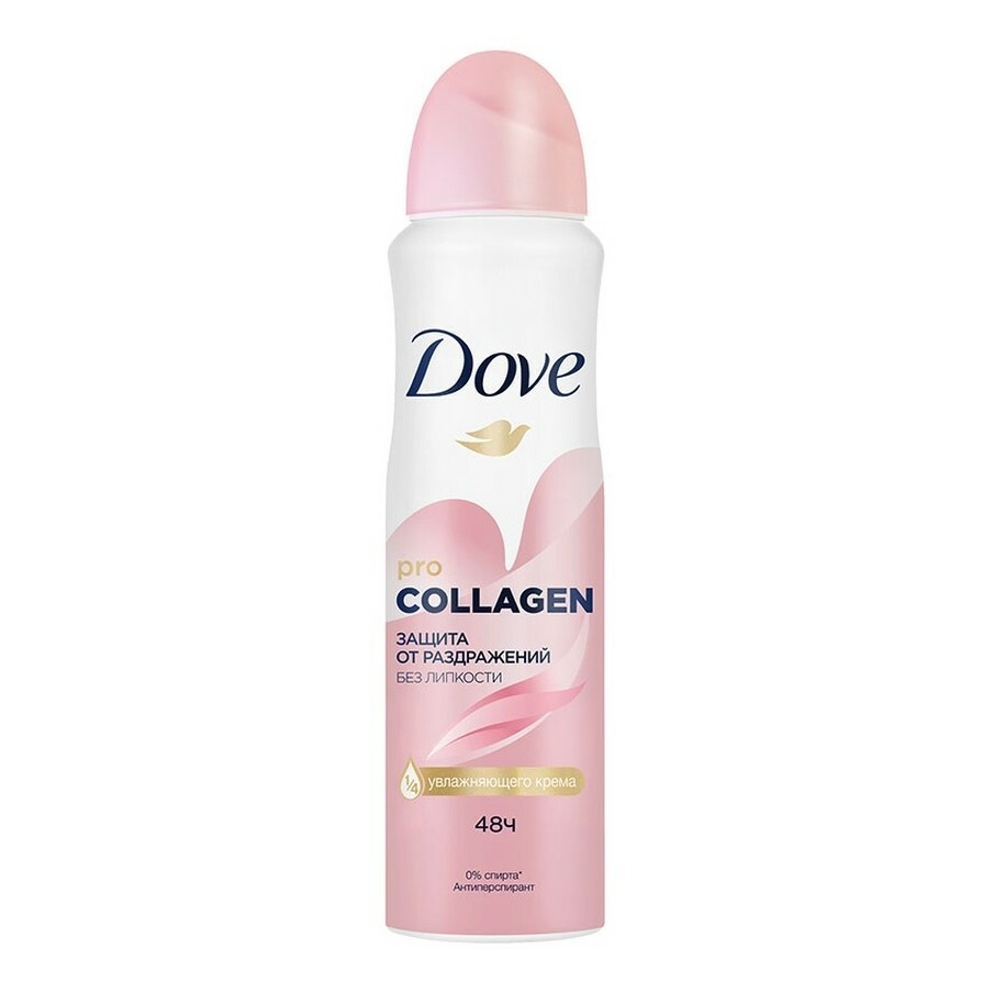 �������� Dove ����������� ����������� Pro-Collagen ��������, ������� � ��������� � 1/4 ������������ �����, ��������� ����������� ���� ����� �� ��� ���. �������������� ��������� ��������������� ����� � ���� ������������: ����������� �������� ����, ��������