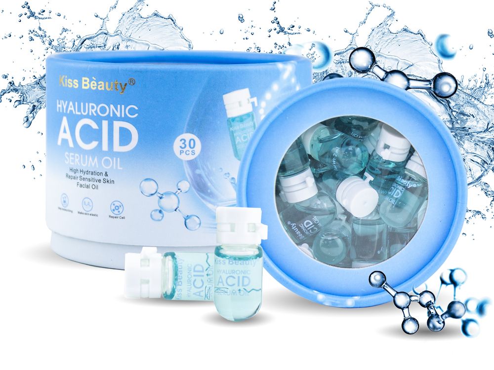 ���������-����� ��� ���� � ������� � ���������� Kiss Beauty Hyaluronic Acid Serum Oil, 30�2 ml  