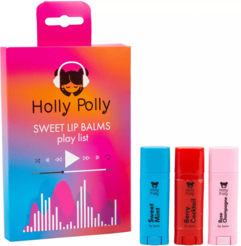  ����� ��������� ��� ��� Holly Polly SWEET LIP BALMS 224,00+18% � ������� 3 ��