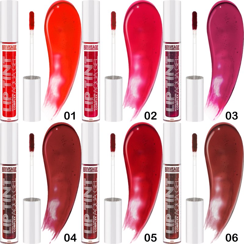 Lux visage\���� Lip Tint Aqua Gel ��� ��� 4��.� ������������ ����������, ��� 01        ��-���� ������� ����: 163.05 �   �����: Lux visage