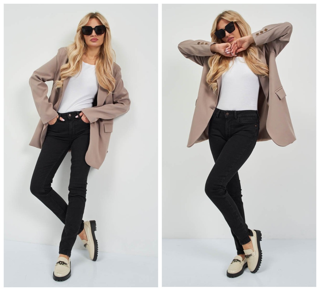 ������� ������ ������ � ����� ���������. ������� Skinny fit (������ ���������� �� �����) ������� ������ ����� ������� � ��������-������� �����. ����� �� ���� � ��������� �������� �� ������� ����, ����������� �����