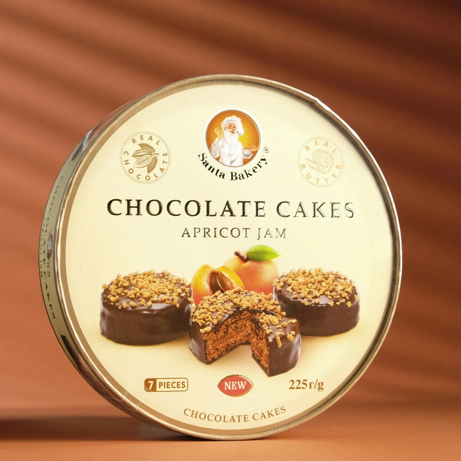 ��������� ����! �������� Santa Bakery Chocolate Cakes Apricot Jam ���������� � ����������� ������ 225�. �������� 3 ��.
