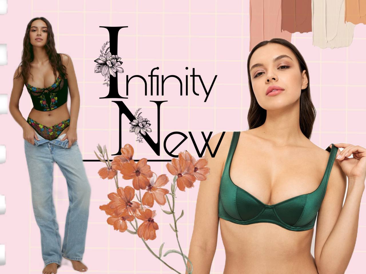 Infinity Lingerie NEW ��������� 2024. ���������� ������� �����. ���������� ��������� ���� ���������. ����������� ����-�������: Lora � Zepiur