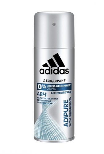 ���! 180 �!Adidas Adipure - ����������-����� ��� ������. ��������� ��������������� ���������� Cotton Tech ���������� ������������ �������� ������ �� ���� �� 48 ����� � �������� ���� �� �����, ���� ����� �� ���������� �� ������� ����� ������������.