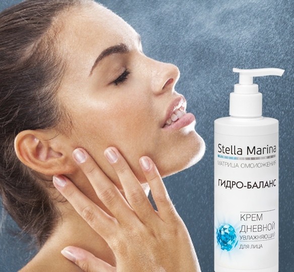 �� �������! STELLA MARINA ������ ������� ���� "�����-������" �� ����������� ������ - ������������ �������� � ����������� ���������� ��������� �����- � ������������������ ������������ ��������, ������� Syn-Hycan � ��������� Moist-24. 