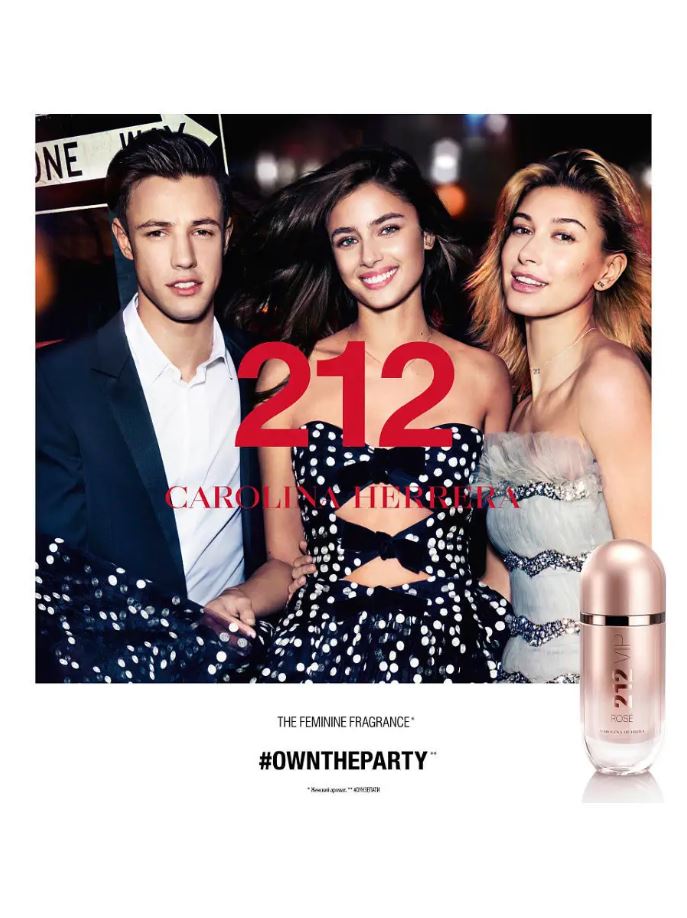 ���������� ������! Carolina Herrera 212 VIP Rose 10 �� - 550�  212 VIP ROSE - ������, ���������� ���� ����� ����� ������ ��������� ���-�����. ������, ������������ � ������� ������ �����������. �����������, ������ � ����������� ������.