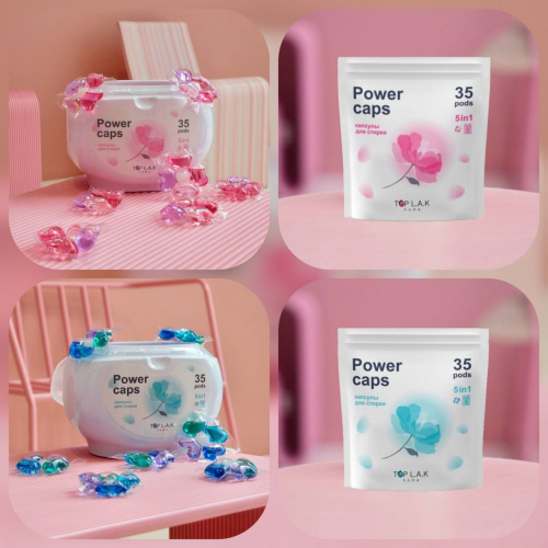 ������� ��� ������ POWER CAPS BLUE 5 � 1 (refill) TOP L.A.K