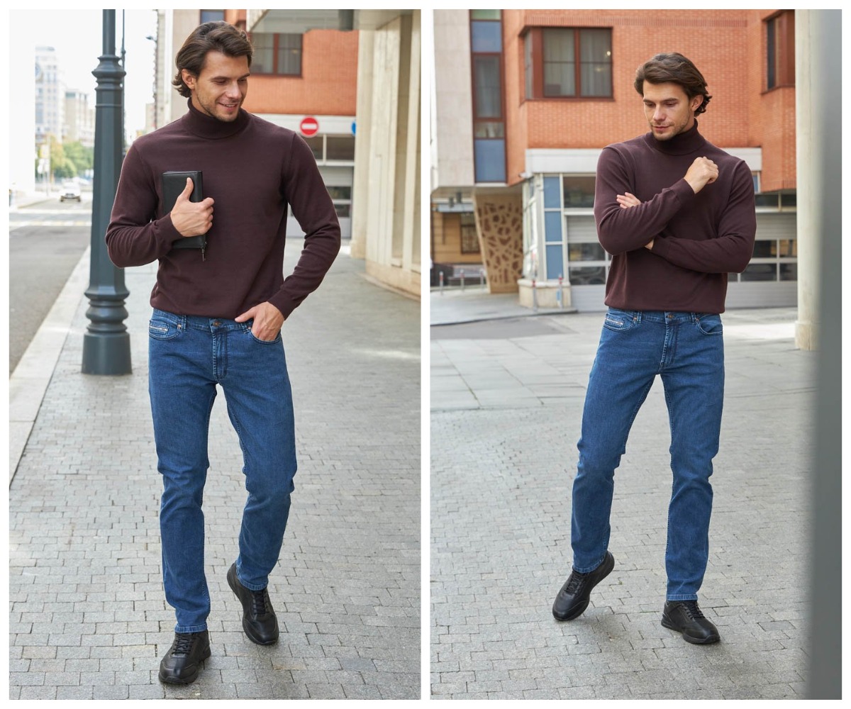 �������� ����! 1200� ��� ��������� �������! ������� ������ ������ � ����� ���������. ������� Slim fit (���������� �� �����), ����������� �������� ��� ������ - Straight cut. ������� ��� "� ���������"