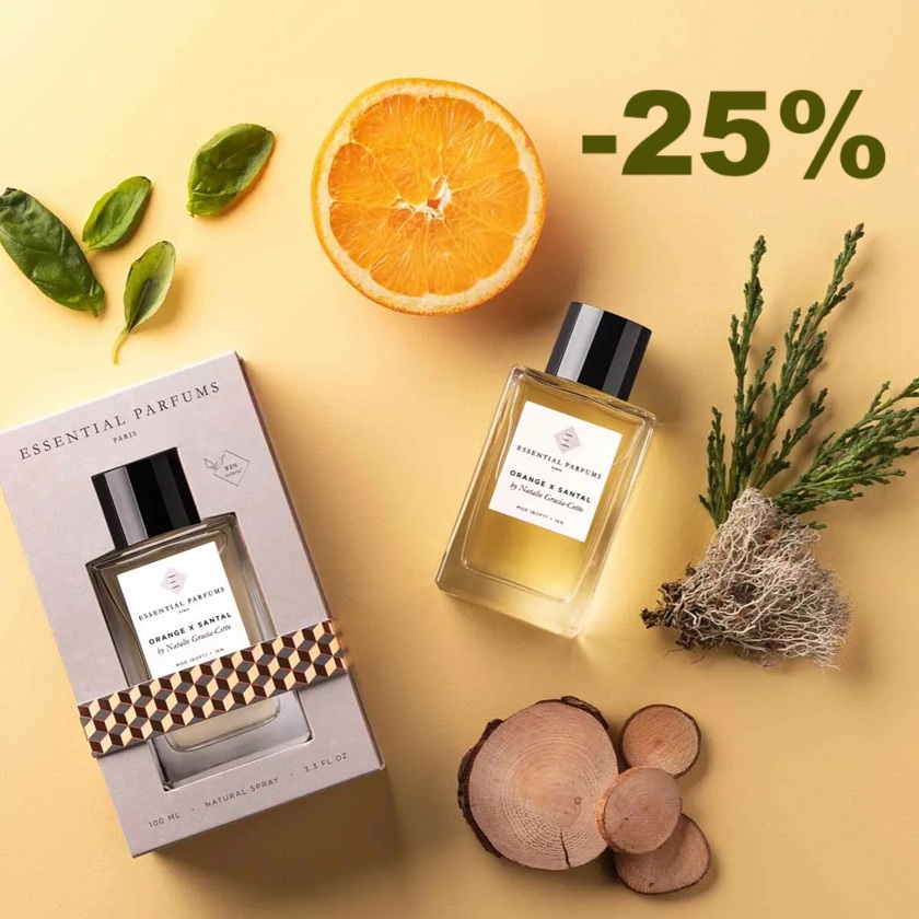 �������! ��������������� ���� Essential Parfums Orange X Santal ����� �� ������� ������� � ��������� ������������ �������� ������ ������, ���������� �������� � ������ ����������� ��������� ��� ���, ��� ������ �������������!