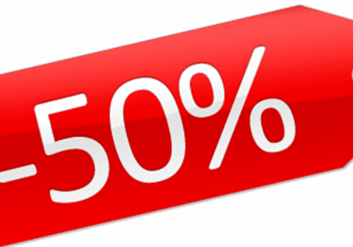 ���������� ������ �� -50% 