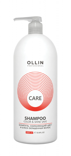 OLLIN CARE �������, ����������� ���� � ����� ���������� ����� 1000��/ Color&Shine Save Shampoo        ��-���������� ������� ����: 528.00 �  