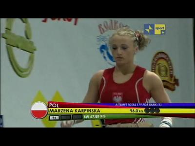 Marzena karpinska SOLLEVA 96KG