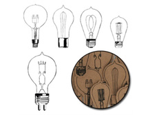 ����� �����-��������� Eureka Light Bulbs - Black_158�.jpg