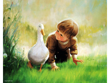 Menino e Pato - Donald Zolan.jpg