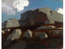 Odilon Redon  Landscape with Rocks, near Royan.jpg