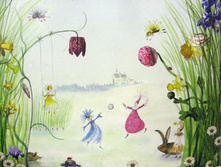 254 x 184cm (4 parts) Princess