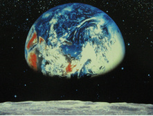 338 x 270cm (8 parts) art 8-019 Earth / Moon