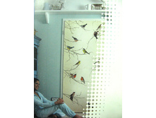 DOORS 92 x 220cm (2 parts) art. 2-1014 Birds