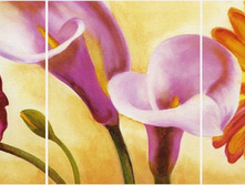 Free-Shipping--The-Gerbera-and-Lily-Modern-Oil-Painting-On-Canvas-Wall-Art-Top-Home.jpg