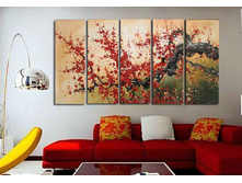 The-Plum-Blossom-Huge-5-Panels-Handpainted-Flower-Oil-Painting-on-Canvas-Wall-Art-Top-Home.jpg