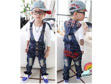 http://www.aliexpress.com/item/Free-Shipping-top-quality-baby-jeans-fashion-girl-boy-strap-denim-overalls-spring-infant-trousers-with/768290414.html