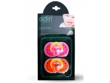 �������� ����� Adiri Heart Pacifiers (2 ��), ������ 3, 18-36 �, pink and orange.jpg