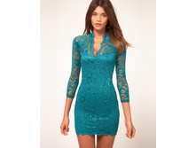 2013-Hot-Sales-Women-s-Knee-length-Sheath-V-Neck-Lace-Fashion-Casual-dresses-Lace-flower1.jpg
