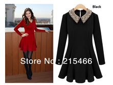 2013-New-Women-s-Woolen-Cashmere-Vintage-Elegant-One-piece-Dress-Red-Black-Sequined-Peter-pan.jpg
