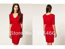 Free-Shipping-Lady-s-One-piece-Red-Spring-Summer-Autumn-Dress-Vintage-Turn-down-Collar-Knee.jpg