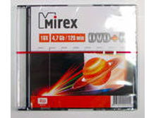 Mirex DVD+R 4,7gb 16x (Slim)(5����) - 60,5��� +���%