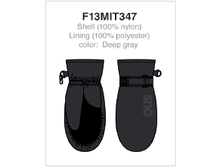 F13MIT347 Deep gray