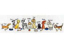 Row of…Dogs