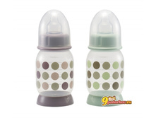 BEABA Feeding bottle 140ml, 260ml, 330ml  (dots)