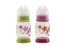 BEABA Feeding bottle 140ml, 260ml, 330ml (flowers)
