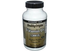 Healthy Origins, ������� D3, 5000 ��, 360 ������