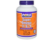 Now Foods, ����� ����� 3 - 6 - 9, 1200 mg, 180 ������