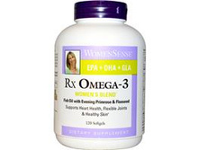 Natural Factors, WomenSense, RxOmega-3, ������� �����, 120 ������