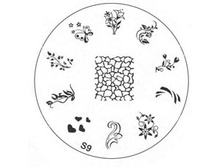 ���� Stamping Nail art - S9