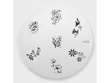 ���� stamping nail art - m53