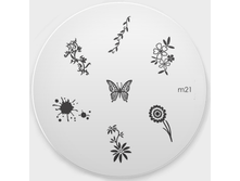 ���� stamping nail art - m21