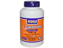 Now Foods, L-Carnitine, 1000 mg, 100 Tablets