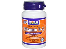 Now Foods, ������� D-3, 2 000 ��, 240 ������