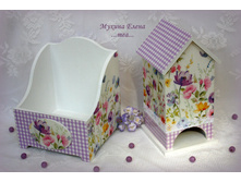 �������� ������ ����� + ����� ��� ������ "Lilas aquarelle"