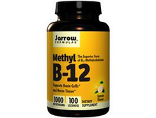 Jarrow Formulas, Methyl B-12, Lemon Flavor, 1000 mcg, 100 Lozenges