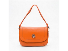 47Borsa Paris arancione in pelle tamburellata di vitello pieno fiore 30 x 22 x 9 cm1.png