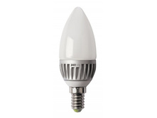 PL*ED-C37  5.5=40w 4000K 400 Lm E14�230/50