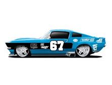 81223 ������ Ford Mustang GT ����+����.jpg